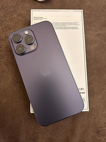 iphone qq: IPhone 14 Pro Max, 256 GB, Deep Purple, Face ID, Sənədlərlə — 9