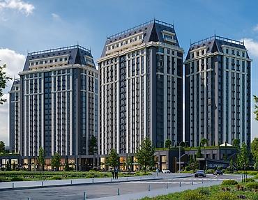 village: 3 комнаты, 116 м², Элитка, 18 этаж, ПСО (под самоотделку) — 5