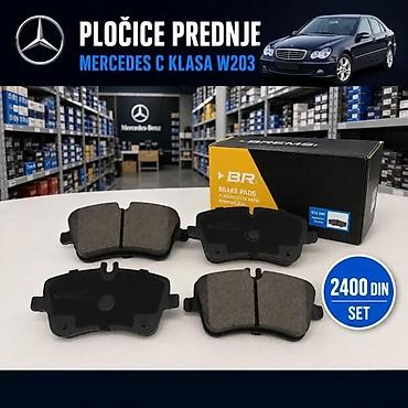 PLOCICE MERCEDES C KLASA W203 | Disk plocice zadnje Mercedes c klasa