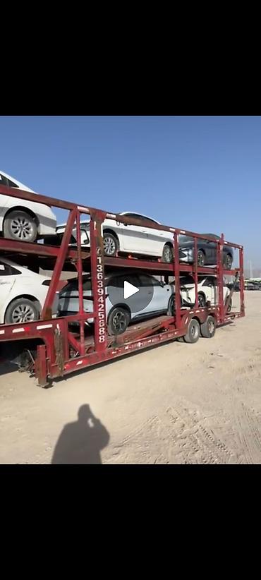 ман автовоз: Автовоз-прицеп двухуровневый для перевозки легковых автомобилей. 7 — 1