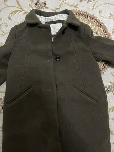 детские вещи с рождения: Детское пальто Zara Girls (Soft Collection, Outerwear) - Размер: 7/8