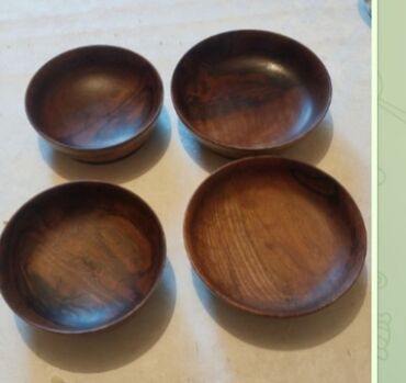 Кухонные наборы: Посуда из дерева для кафе ресторанов. Отличный подарок. Этно посуда — 6