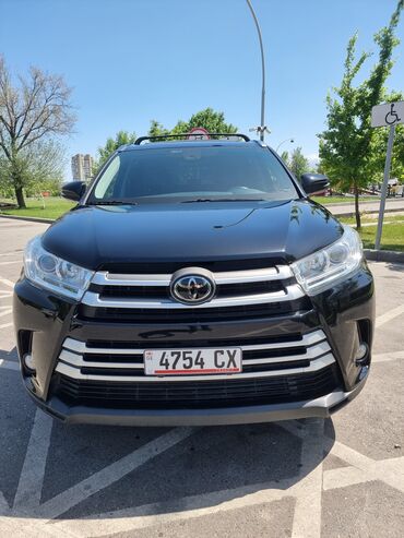 Toyota: Toyota Highlander: 2019 г., 3.5 л, Автомат, Бензин, Кроссовер