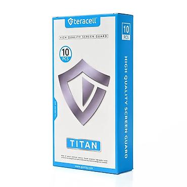 Zaštitne folije i stakla za telefone: Zastitno staklo Teracell Titan 2.5D 10u1 za iPhone 14 Pro 6.1 crni — 1