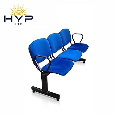 офисной диван: Трёхместная секционная скамья для ожидания HYP LTD - Назначение: зоны — 2