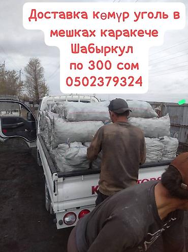Уголь в мешках с доставкой. Марки Кара-Кече и Шабыркул. Упаковка