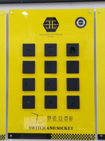 Generatorlar: Elegante Electrical şirkətinin məhsulları olan bu elektrik açarı və