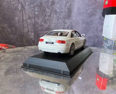 Avtomobil modelləri: Коллекционная модель AUDI A8 D4 white 2010 Kyosho Scale 1:43 Art. — 19