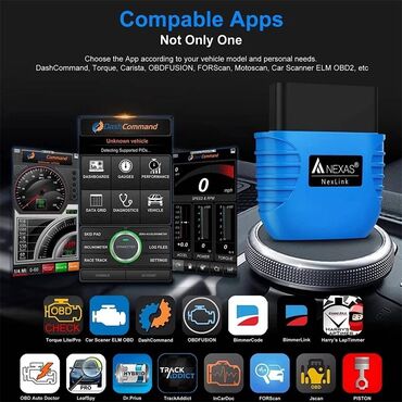 Alati za automobile: Alat za čitanje i brisanje grešaka. NEXAS NexLink Bluetooth IOS & — 3