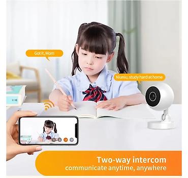 teruhal wifi camera: Wi‑Fi Smart Daxili Kamera – uzaqdan izləmə və bulud saxlama dəstəyi — 3