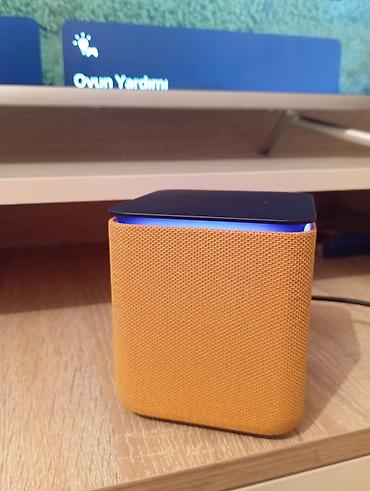 Audio: Portativ Bluetooth səsgücləndiricisi - Kompakt kubik dizayn, parça — 3