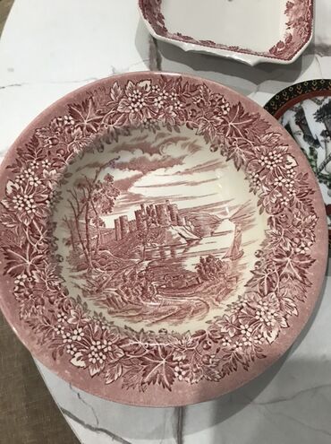 антиквариат челябинск: Антикварная посуда. Сервировочное блюдо Enoch Wedgwood Tunstall Ltd с