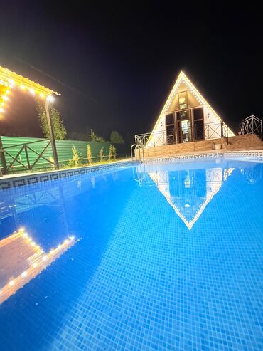 Bağ evlərinin kirayəsi: 80 kv. m, 2 otaqlı, Hovuzlu, İşıq, Su, Kanalizasiya — 2