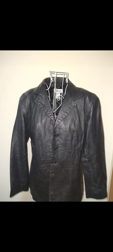кожаные куртки в бишкеке: Кожаная куртка, Натуральная кожа, 2XL (EU 44)