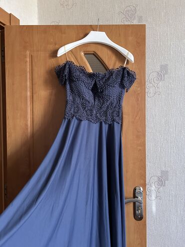 tül donlar: Вечернее платье, Макси, S (EU 36)