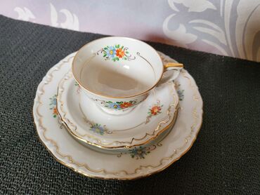 Kuhinjski setovi: Set Margareta L M Nemacka 1950g+. Set rucno oslikan,perfektno — 10