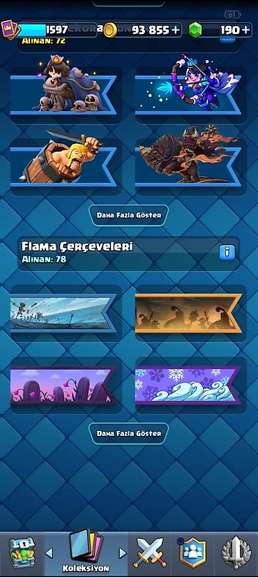 İdman və hobbi: Clash Royale hesabı – yüksək səviyyəli kolleksiya - Kral Səviyyəsi — 7