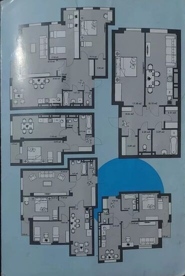 мега хаус: 3 комнаты, 105 м², Элитка, 4 этаж, ПСО (под самоотделку)