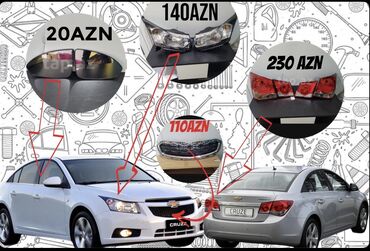 Digər avtomobil ehtiyat hissələri: Chevrolet cruze