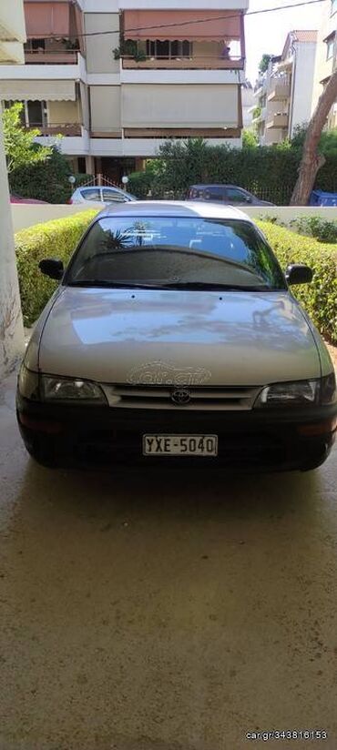 Οχήματα: Toyota Corolla: 1.3 l. | 1993 έ. Χάτσμπακ