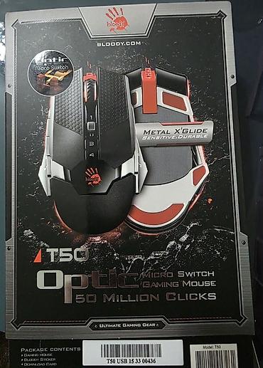 ipad mini 5 qiymet: Bloody T50 Optic Micro Switch Gaming Mouse Yuksek fpsli Macro mouse 7 — 4