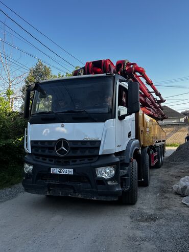 Портер, грузовые перевозки: Бетононасос, Mercedes-Benz, 2020 г., 40-60 м