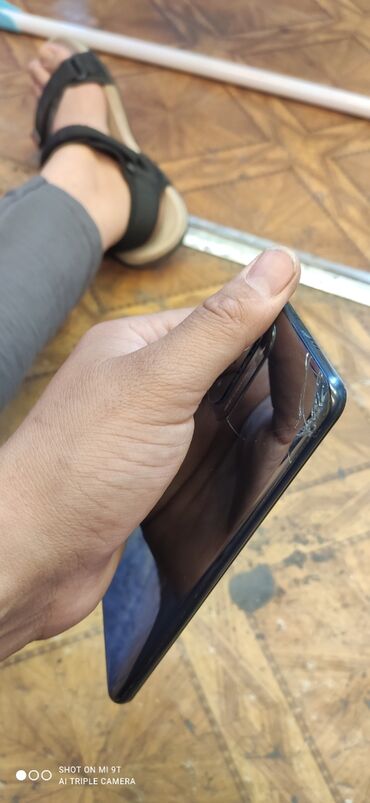 Электроника: Xiaomi Poco F3 | 128 ГБ цвет - Серый | Трещины, царапины, Сенсорный, Отпечаток пальца