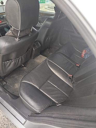 w210 panel: Mercedes-Benz E-Class (W210) sedan - Kuzov: gümüş rəng, 4 qapı — 6