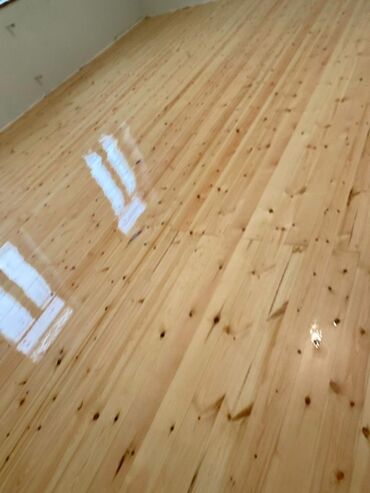 Döşəmə işləri: Parket döşəmələrin yonulması və laklanması xidməti - Peşəkar parket — 7