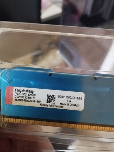 Ana platalar: Operativ yaddaş (RAM) 16 GB, 1600 Mhz, DDR3, PC üçün, Yeni