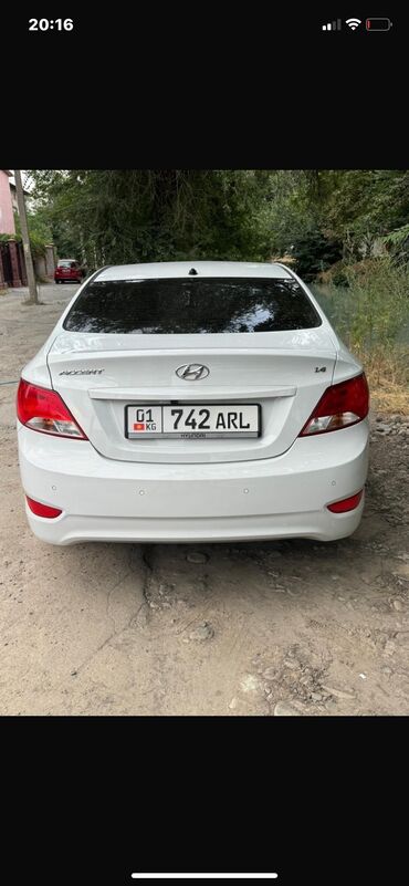 авто до 5000 долларов: Hyundai Accent: 2017 г., 1.4 л, Автомат, Бензин, Седан