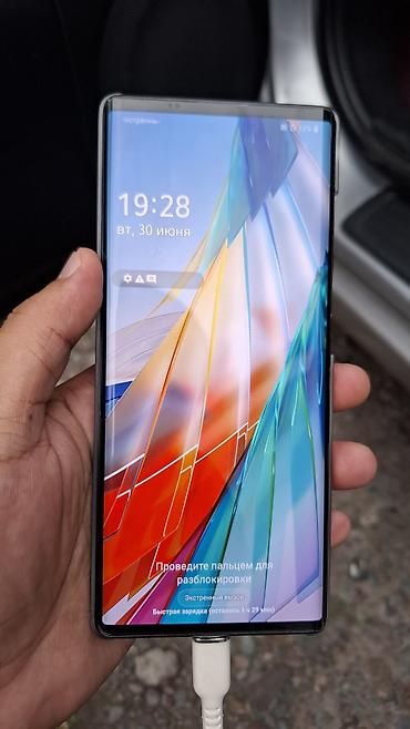 ххх 360: LG Wing 5G, Б/у, 256 ГБ, цвет - Серый, 2 SIM — 1