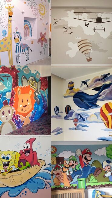 Декоративная роспись: Аэрография, Барельеф, Художественная роспись Больше 6 лет опыта — 10