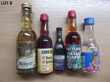 Ostali predmeti za umetnost i kolekcionarstvo: Mini Bottle unučići fraklići čokanji Kao sa slika . Zainteresovanima — 3