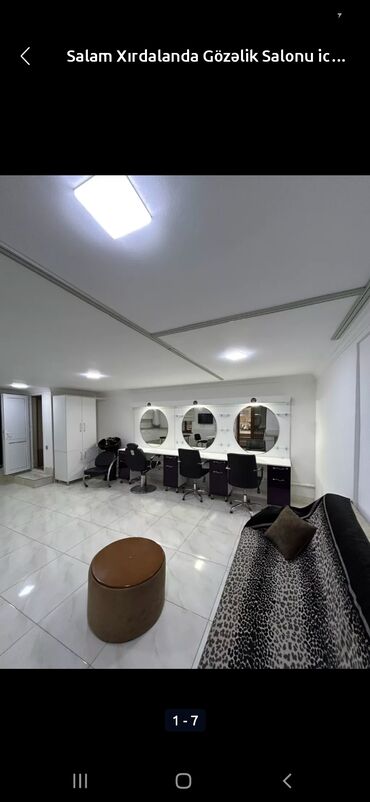 аренда торговых площадей в магазинах: -Xırdalan şəhər AAAF parkda yerləşən 40kv təmirli salon icarəyə