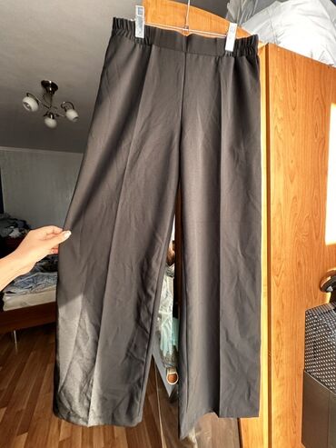 женские джинсовые шорты с завышенной талией: Классические женские брюки прямого кроя 🔻29рр - Цвет: чёрный -