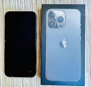 xr 13pro: IPhone 13 Pro, Б/у, 128 ГБ, Графит — 1