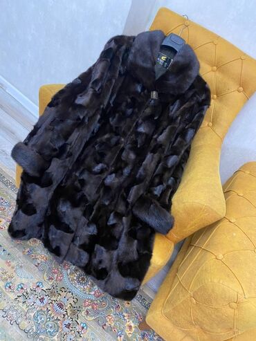 детские шапки с помпонами из натурального меха: Шуба, Норка, По колено, Турция