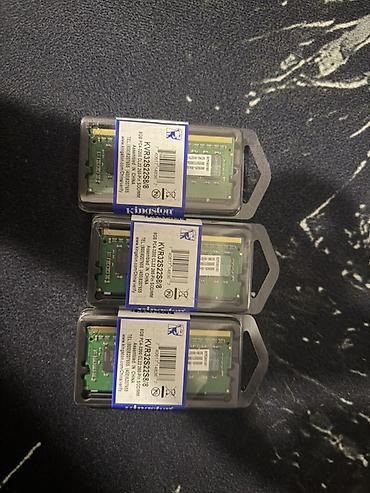 8gb ddr4 ram: Məhsul: Kingston SODIMM RAM modulları DDR4 3200 8GB kingston orginal — 1
