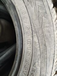 шины бу купить: Шиналар 185 / 65 / R 15, Winter stud, Колдонулган, Комплект, Жеңил унаалар, Орусия, Nokian