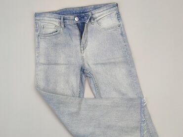 spódnice dżinsowe ogrodniczka: Jeansy, H&M, S, stan - Bardzo dobry
