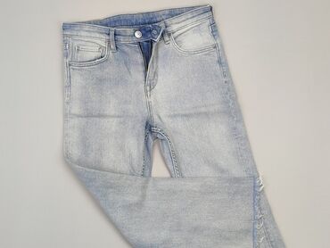 jeansy z gumką damskie: Jeans, H&M, S (EU 36), condition - Very good