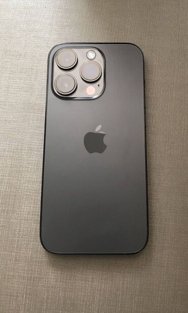 айфон бу цена: IPhone 13 Pro, Колдонулган, 128 ГБ, Matte Space Gray, Коргоочу айнек, 90 %