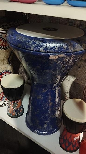 Musiqi alətləri: Plastik gövdəli darbuka (doumbek) – müxtəlif rənglərdə - Korpus — 6