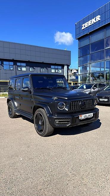 2022: Mercedes-Benz G-Class: 2022 г., 4 л, Автомат, Бензин, Внедорожник — 2
