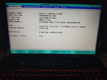 Lenovo: Lenovo Y510P I7 4700MQ Gamerski Laptop. Laptop ide bez punjaca — 4