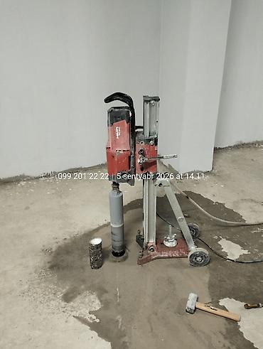 Бетонные работы: Beton və armaturda almazla deşiklərin kəsilməsi xidməti 050-220-08-78 — 2