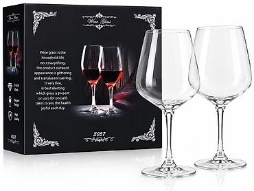 Набор бокалов для вина Wine Glass 3057 (за 1 шт) - Тип: бокалы для at lalafo.kg Набор бокалов для вина Wine Glass 3057 (за 1 шт) - Тип: бокалы для