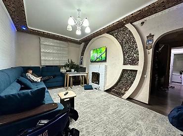 токмок покровка: 2 комнаты, 54 м², 104 серия, 4 этаж, Дизайнерский ремонт — 2