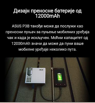 Projektori: "ASUS P3B"® Super Mobilni-Prenosivi LED Video Projektor – O R I G I N — 11
